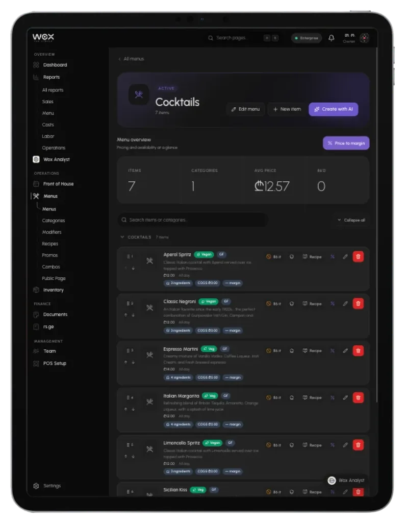 Web Dashboard