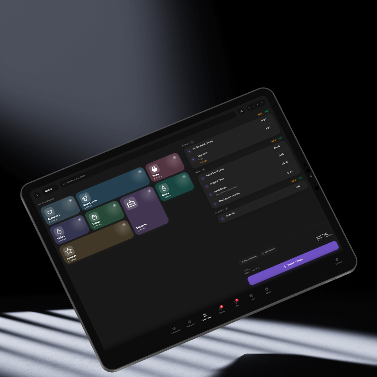 Wox point of sale product interface