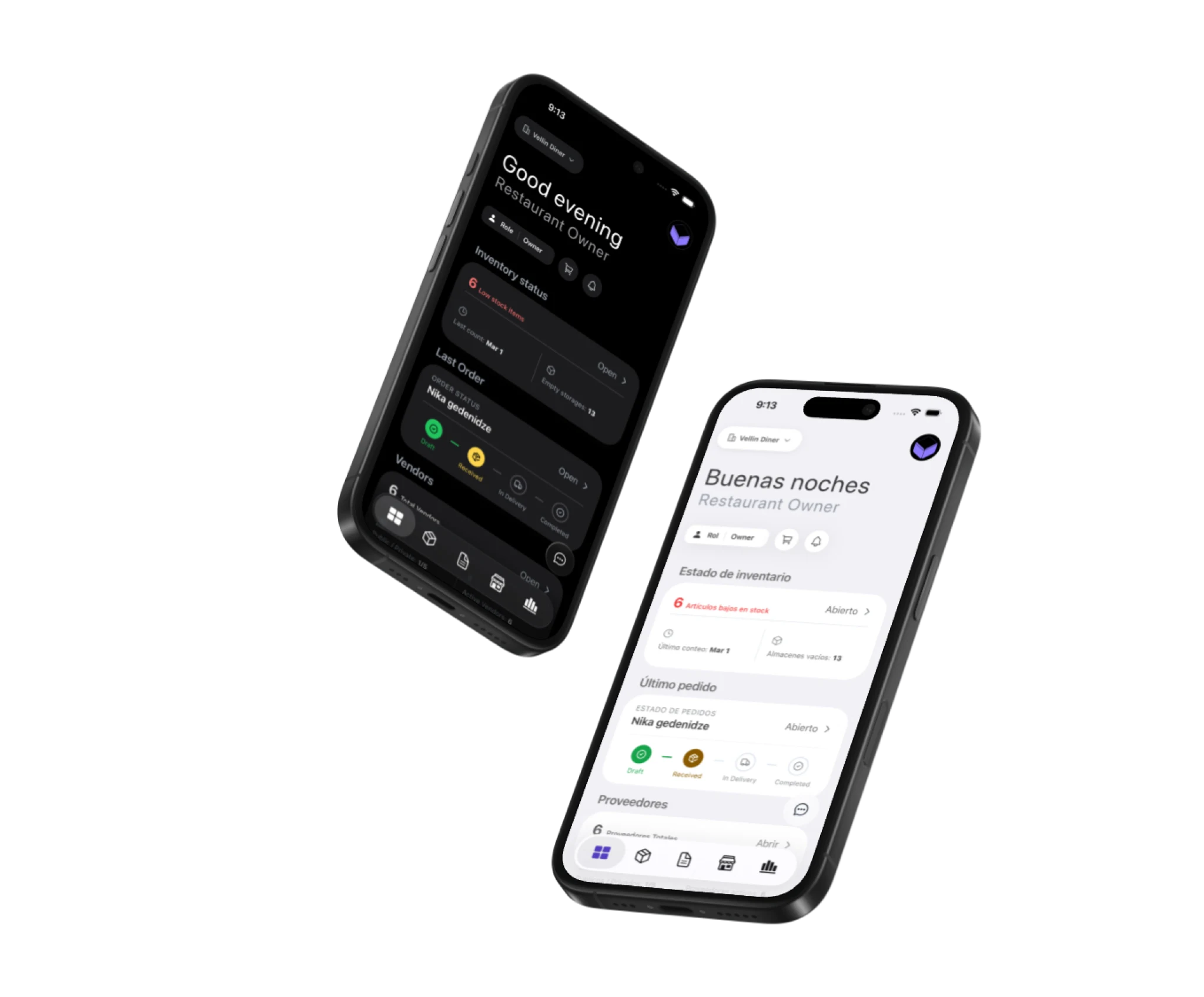 Wox mobile ordering interface