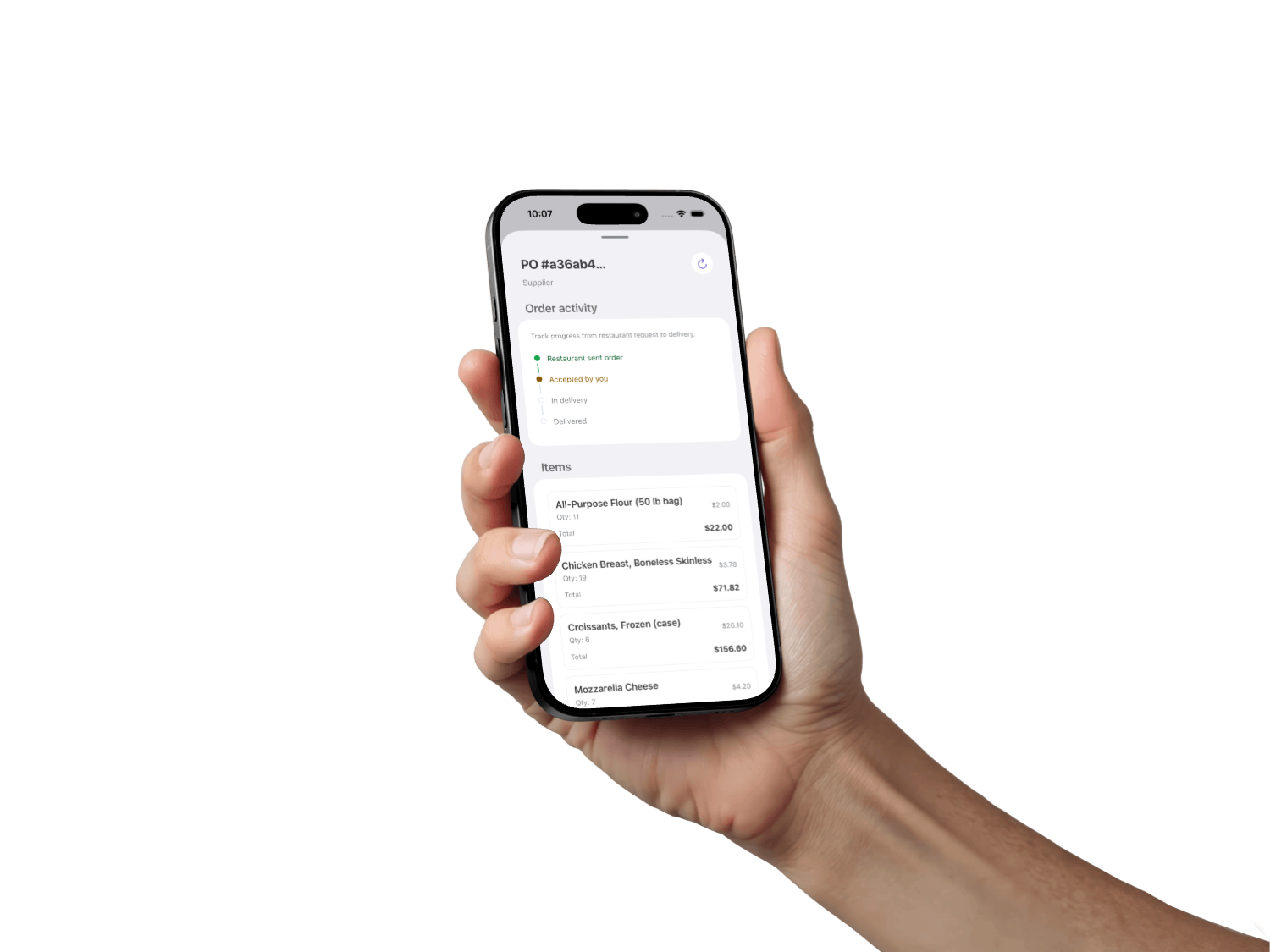 Wox vendor portal interface